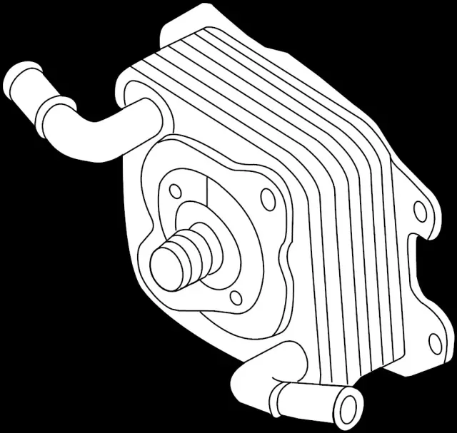 Oil Cooler - Infiniti (21305EZ30A) 1 Oil Cooler - Infiniti (21305EZ30A)