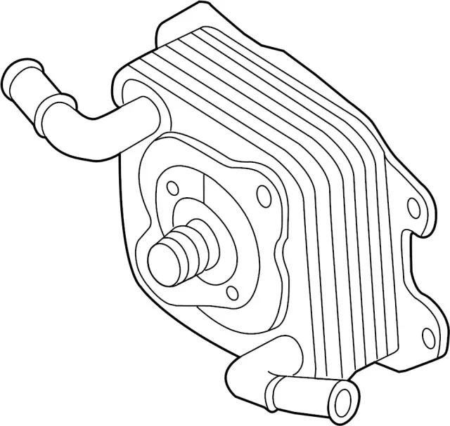 Oil Cooler - Infiniti (21305EZ30A) 3 Oil Cooler - Infiniti (21305EZ30A)