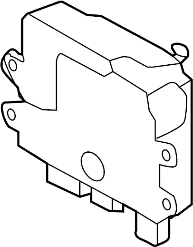 HICAS Control Assembly - Infiniti (28505-4GG1E) 1 HICAS Control Assembly - Infiniti (28505-4GG1E)