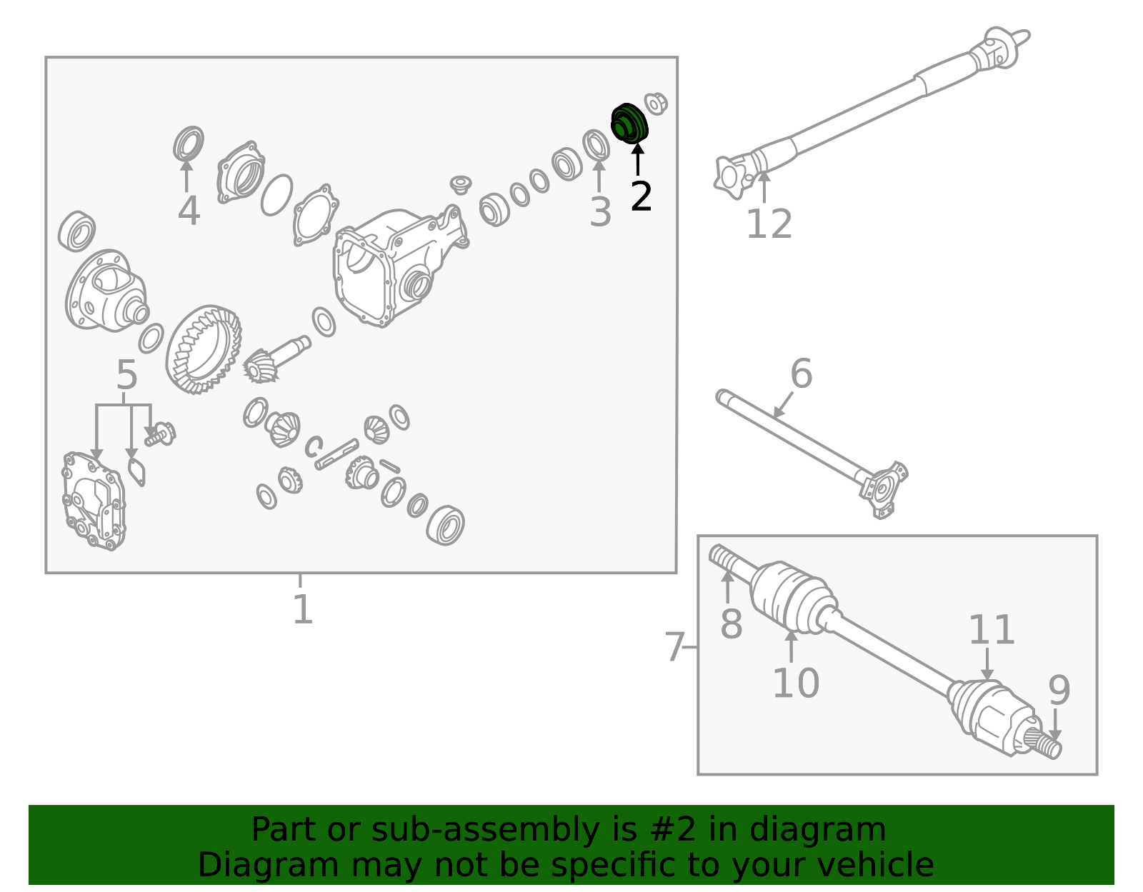 Companion Flange - Infiniti (382101BY0A) 3 Companion Flange - Infiniti (382101BY0A)