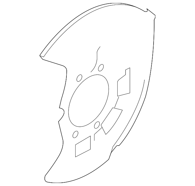 Splash Shield - Infiniti (41161-5CA0A)