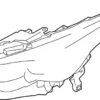 Headlight Housing - Infiniti (26075-6GW0B) 9 Headlight Housing - Infiniti (26075-6GW0B)