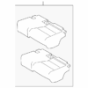 Seat Cushion Foam - Infiniti (88350-5VH5E)