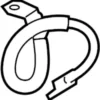 Body Electrical Ground Strap - Infiniti (240831LA0A) 7 Body Electrical Ground Strap - Infiniti (240831LA0A)