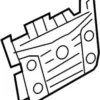 Radio Trim - Infiniti (68260-6GW2B) 6 Radio Trim - Infiniti (68260-6GW2B)