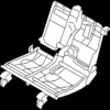 Seat Frame - Infiniti (88060-6JB0A) 13 Seat Frame - Infiniti (88060-6JB0A)