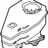 Brake Master Cylinder Reservoir - Infiniti (46091-4GK5A)