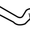 Engine Coolant Hose - Infiniti (14056AM600) 8 Engine Coolant Hose - Infiniti (14056AM600)