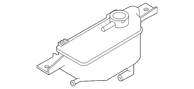 Engine Coolant Reservoir - Infiniti (21710-4GN0A) 2 Engine Coolant Reservoir - Infiniti (21710-4GN0A)