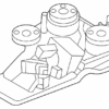 Illumination Lamp Assembly, Right - Infiniti (26602-7JA0A) 5 Illumination Lamp Assembly, Right - Infiniti (26602-7JA0A)