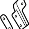 Back Door Bracket Assembly - Infiniti (76649-9NC1A)