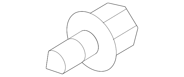 Body C-Pillar Trim Panel Clip - Infiniti (01553-2DR9A) 11 Body C-Pillar Trim Panel Clip - Infiniti (01553-2DR9A)
