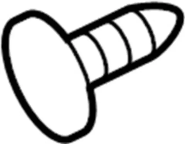 Body C-Pillar Trim Panel Clip - Infiniti (01553-2DR9A) 3 Body C-Pillar Trim Panel Clip - Infiniti (01553-2DR9A)