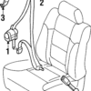 Seat Belt Lap And Shoulder Belt - Infiniti (86885-6P108) 24 Seat Belt Lap And Shoulder Belt - Infiniti (86885-6P108)