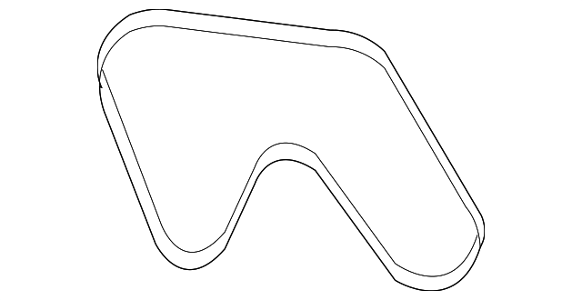Serpentine Belt - Infiniti (117204P10A) 5 Serpentine Belt - Infiniti (117204P10A)