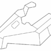 Seat Track Cover - Infiniti (885547JA0A)