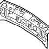 Floor Pan Cross-Member - Infiniti (75610-1BA0A)
