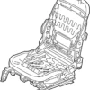 Seat Frame - Infiniti (87105-4GT9C)