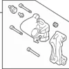 Value Advantage™ CALIPER ASSY-REAR RH,W/O PADS OR SHIMS - Infiniti (D400MEG5MJNW) 6 Value Advantage™ CALIPER ASSY-REAR RH,W/O PADS OR SHIMS - Infiniti (D400MEG5MJNW)
