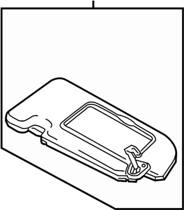 Sun-Visor - Infiniti (96401-4HB0A)