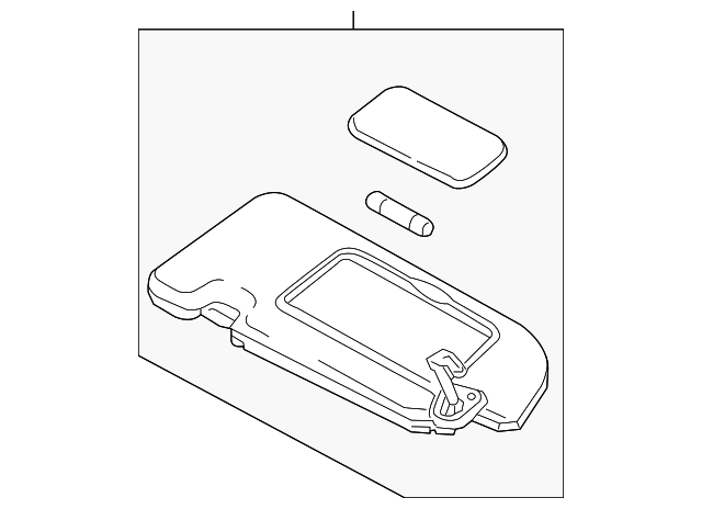 Sun-Visor - Infiniti (96401-4HB0A)