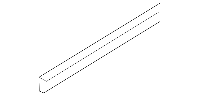 Body Side Molding - Infiniti (82871-1CA0A) 2 Body Side Molding - Infiniti (82871-1CA0A)