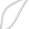 Weather-Strip On Body - Infiniti (76923-4GA0B) 3 Weather-Strip On Body - Infiniti (76923-4GA0B)