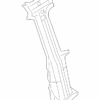 Body C-Pillar Reinforcement - Infiniti (775741LA0A)