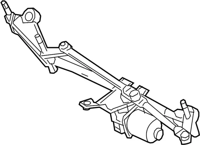 Motor & Linkage - Infiniti (28800-5VG0A) 1 Motor & Linkage - Infiniti (28800-5VG0A)