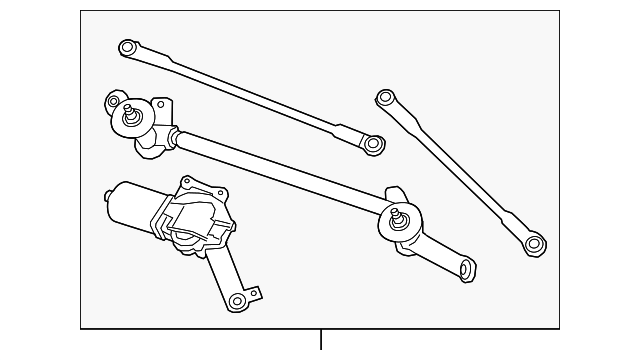 Motor & Linkage - Infiniti (28800-5VG0A) 2 Motor & Linkage - Infiniti (28800-5VG0A)