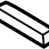 Headliner Spacer - Infiniti (739824L700) 6 Headliner Spacer - Infiniti (739824L700)
