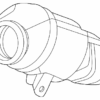 Catalytic Converter - Infiniti (208B27JG0A) 11 Catalytic Converter - Infiniti (208B27JG0A)