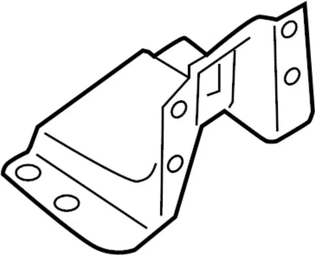 Rear Body Panel Mount Bracket - Infiniti (G91393JAMA) 2 Rear Body Panel Mount Bracket - Infiniti (G91393JAMA)