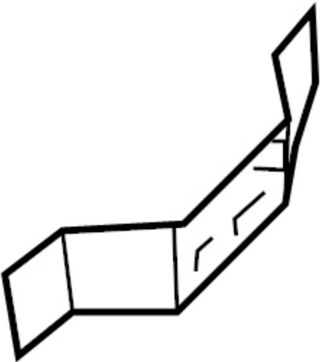 Rear Body Panel Mount Bracket - Infiniti (G91393JAMA) 3 Rear Body Panel Mount Bracket - Infiniti (G91393JAMA)