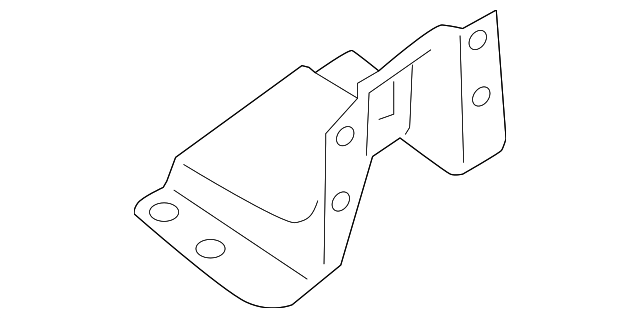 Rear Body Panel Mount Bracket - Infiniti (G91393JAMA) 4 Rear Body Panel Mount Bracket - Infiniti (G91393JAMA)