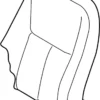 Seat Back Cushion Cover - Infiniti (87670-4HK7B) 7 Seat Back Cushion Cover - Infiniti (87670-4HK7B)