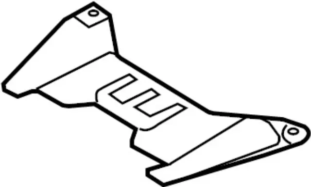 Radiator Support Splash Shield - Infiniti (75881-EG300) 1 Radiator Support Splash Shield - Infiniti (75881-EG300)