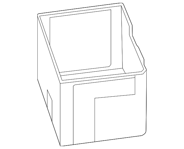 Battery Cover - Infiniti (244313WY0A) 4 Battery Cover - Infiniti (244313WY0A)
