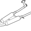 Exhaust Pipe - Infiniti (20300-1PM0A)