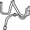 Brake Hydraulic Hose - Infiniti (46211-1MM4A)