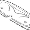 Radiator Support Access Cover - Infiniti (16554-1MA0A) 9 Radiator Support Access Cover - Infiniti (16554-1MA0A)