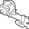 Belt Assembly-Tongue, 3RD Seat - Infiniti (898545ZW0C) 3 Belt Assembly-Tongue, 3RD Seat - Infiniti (898545ZW0C)