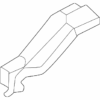 Bumper Cover Brace - Infiniti (62245-6SA0B)