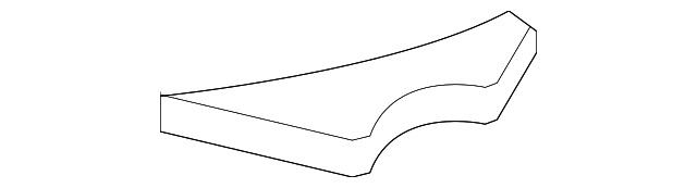 Bumper Cover Stay - Infiniti (85220-5DA0A) 2 Bumper Cover Stay - Infiniti (85220-5DA0A)