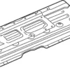 Floor Pan Splash Shield - Infiniti (748156SA1A) 7 Floor Pan Splash Shield - Infiniti (748156SA1A)
