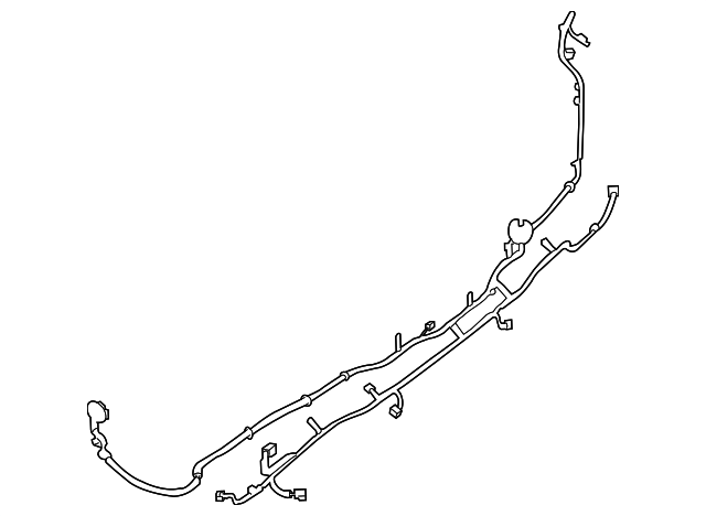 Parking Aid System Wiring Harness - Infiniti (24093-9NF0A) 2 Parking Aid System Wiring Harness - Infiniti (24093-9NF0A)