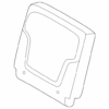 Seat Back Cushion Cover - Infiniti (89620-7JF2A) 6 Seat Back Cushion Cover - Infiniti (89620-7JF2A)