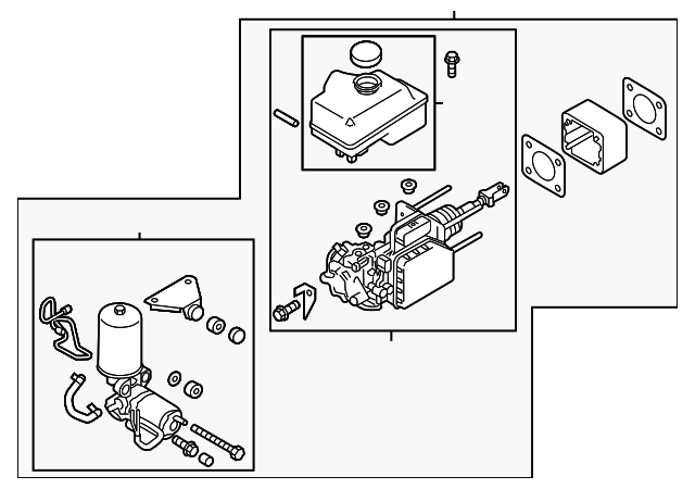 Master Cylinder Assembly - Infiniti (46007-5ZS7C) 2 Master Cylinder Assembly - Infiniti (46007-5ZS7C)