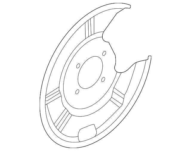 Brake Dust Shield - Infiniti (441616SA0A)
