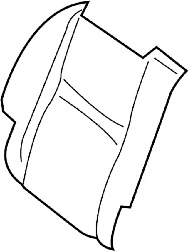 Seat Back Cushion Cover - Infiniti (88620-8A50A) 1 Seat Back Cushion Cover - Infiniti (88620-8A50A)